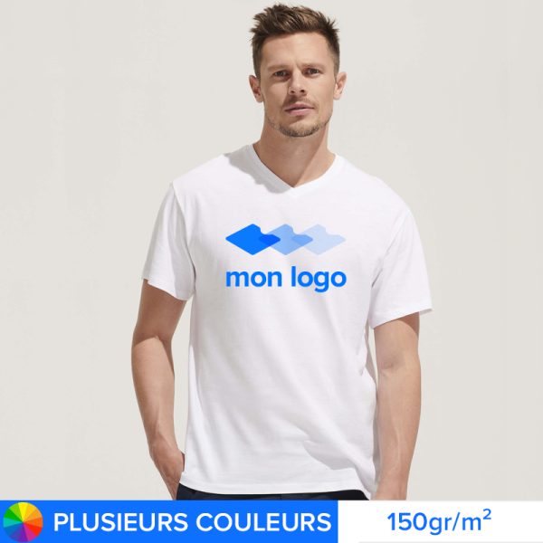 T-shirt Publicitaire Standard COL V