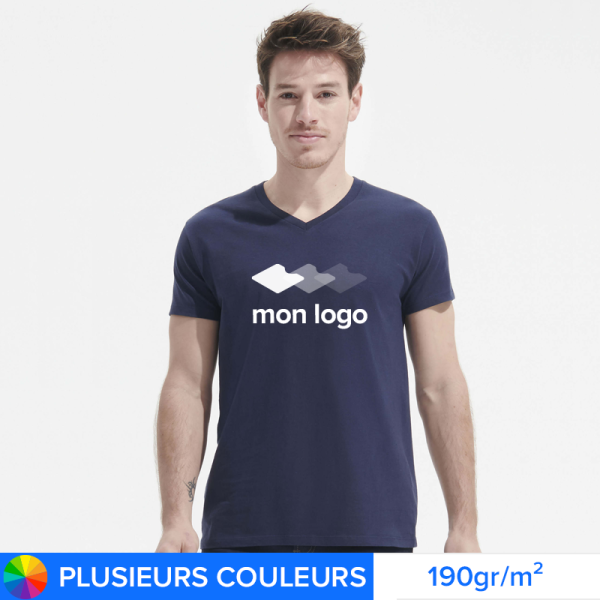 T-shirt Publicitaire PREMIUM COL V