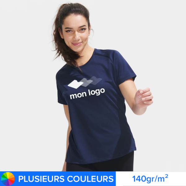 T-shirt Publicitaire Sportif Standard Femme