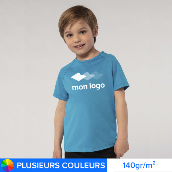 T-shirt Publicitaire Sportif Standard Enfant