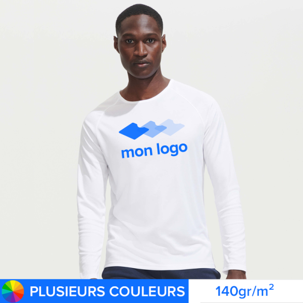 T-shirt Publicitaire Sportif Standard Manches longues