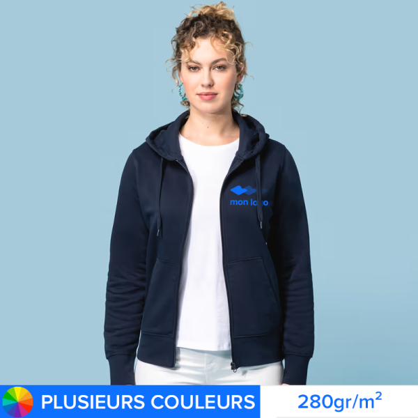 Veste sweat Publicitaire PREMIUM femme